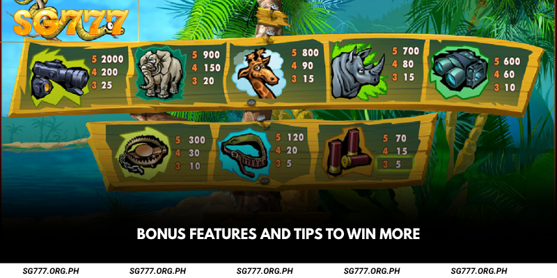 Bonus Features and Tips to Win More